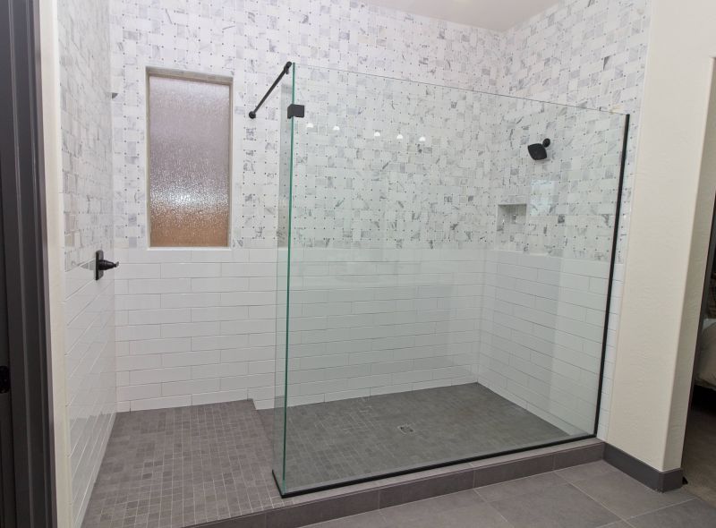 Large Format Tile Shower Design